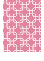 American Blinds Hot Pink White Velvet VC0810