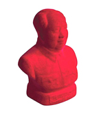 Pearl River Mao Velvet Bust Bank